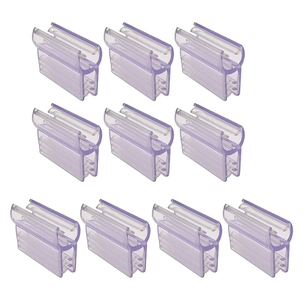 10 Pcs Gridwall Label Holder Clips, Merchandise Sign Display Holder Stands for Retail Display