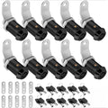 5 Pack Cabinet Locks With Keys, Keyed Alike RV Storage Door Camper Toolbox Cam Locks, 1 in