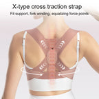 Adjustable Posture Corrector, Invisible Upper Back Support Shoulder Straightener Brace for Men and Women