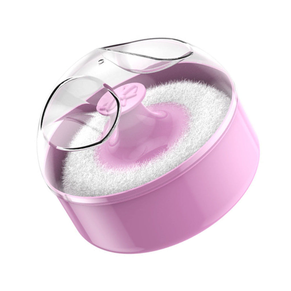 Large Body Powder Puff With Case, Empty Loose Powder Box and Cosmetic Powder Puff Container