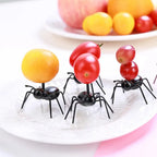 36 Pcs Ant Food Picks, Fruit Snack Cake Picks for Parties and Tableware Decoration