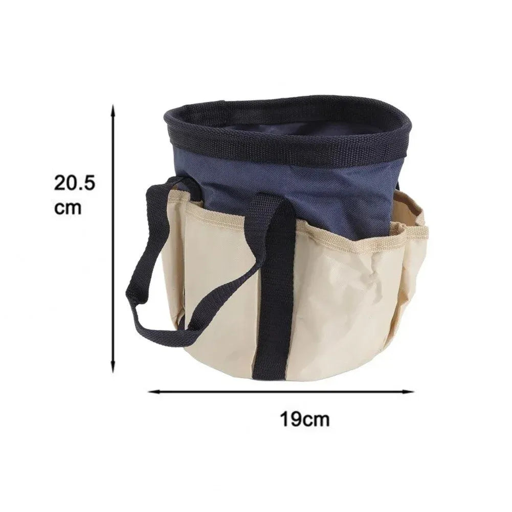 Gardening Bucket Tool Organizer, 600D Oxford Garden Tool Storage Bag With Pockets