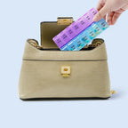 14 Compartment Medical Tablet Case, Multicolor Dosette L