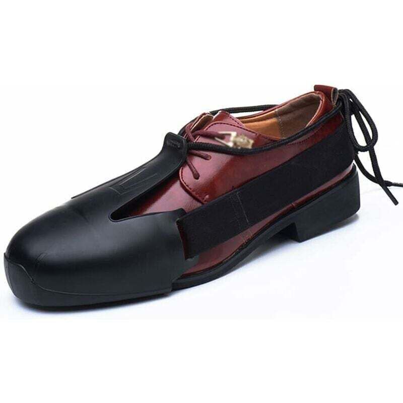 Safety Overshoes, Visitor Safety Shoe Covers, One Size Fits All, Anti-Crush Wear-Resistant Safety Shoes, Worker