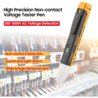 Mini Portable Electrical Test Pen, Non-Contact Voltage Tester, High-Precision Voltage Detection Tool, AC Voltage Detection 200-1000V