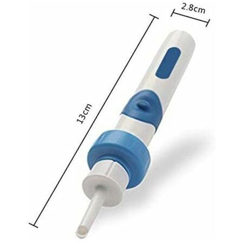 Automatic Ear Cleaner, Electric Vacuum Earwax Suction Device, Ear-Pick Cleaning Tools Set for Adults and Children, Battery Included