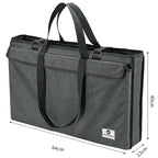 Oxford Folding Table Storage Bag Camping Table Storage Bag Picnic Table Carry Bag, 60 x 40 x 12 cm