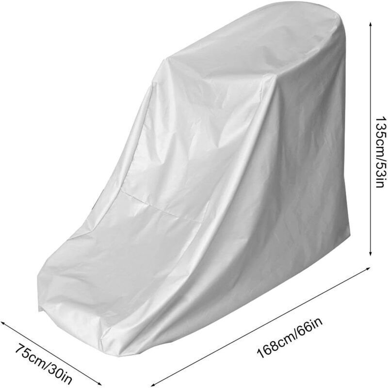 Treadmill Cover, Dustproof and Waterproof Protective Cover, for Home Running Machine, Indoor or Outdoor Use, 168 x 75 x 135 cm