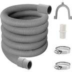 Drain Hose, Washing Machine Extension Kit, Washing Machine Drain Hose, Universal Drain Hose, Water Drain Hose, Washing Machine Hose, 3 m