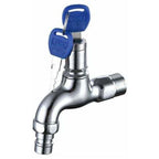 Anti-Theft Outdoor Faucet, Anti-Theft Brass Faucet, Lockable Outdoor Faucet, for Washing Machine in Garden