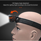 Rechargeable Headlamp with Red Light LED Headlamp for Outdoor Hiking Running Camping Accessories