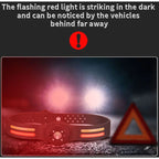 COB Headlamp, Lightweight Weight Sensing Headlamp, Rechargeable, Adjustable Angle, Bright Headlamp for Camping