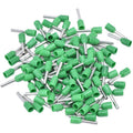 1000 Pcs Insulated Electrical Pin Crimp Terminals 16 AWG Cord End Connectors Kit E1510 Green