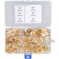 540 Pcs Gold Brass Ring Terminal M3 M4 M5 M6 M8 M10 O Shape Terminal Wire Connector