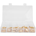 450 Pcs Wire Crimp Terminal Block Male Female Quick Splice Connectors for Batteries