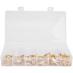 450 Pcs Wire Crimp Terminal Block Male Female Quick Splice Connectors for Batteries