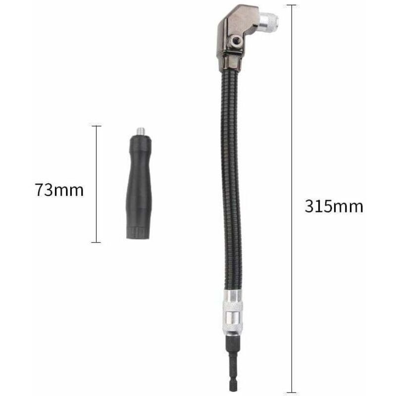 1 4 Flexible Right Angle Drill Screwdriver Attachment for Woodworking