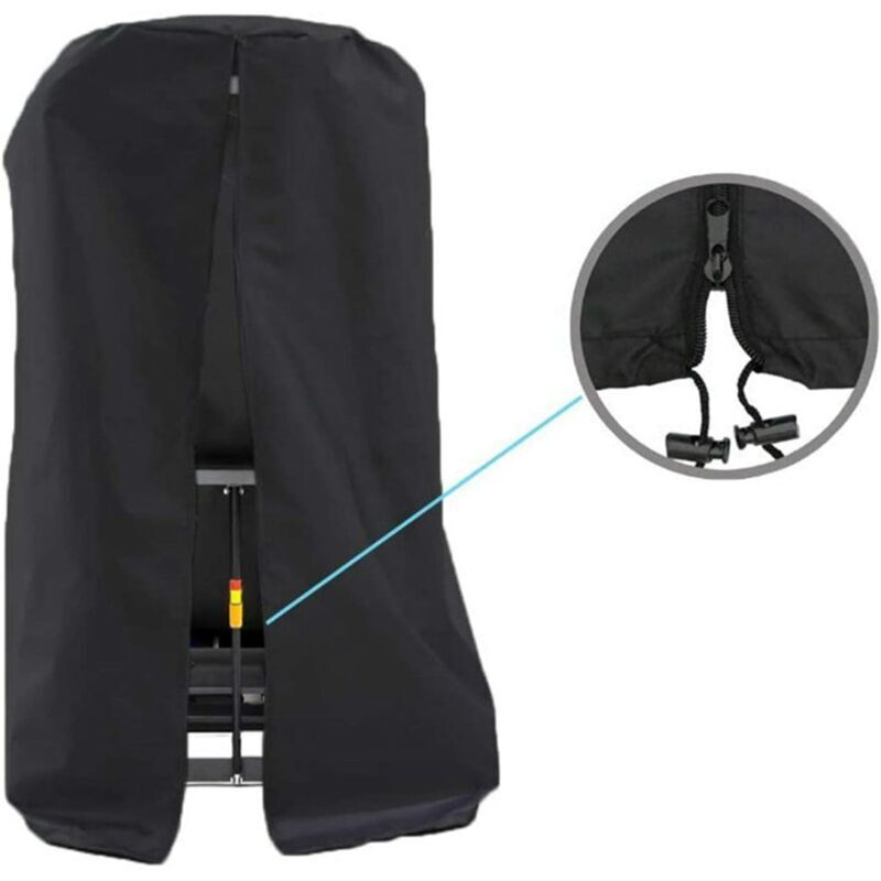Treadmill Cover Folding Treadmill Cover with Zipper, Dustproof Protective Cover for Fitness Equipment Treadmill for Workout, 46 x 38