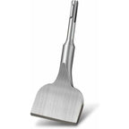 Tile Chisel, Chisel, 25 Degree Curve, Flat Tile Chisel, Professional Tile Chisel for Impact Hammers and Electric Hammers, 165 x 75 mm