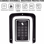 Doorbell Cover, Waterproof Metal Cover Wireless Doorbell for Video Camera, Chime Button, Wireless Doorbell Ring