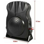 Heater and Cooling Fan, 12V 150W Windshield Defroster, 2 in 1 Car Heater Heating Cool Fan Electric Car Heater Fan