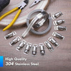 Hose Clamps, 304 Stainless Steel Hose Clamps, Adjustable Hose Clamps, Stainless Steel Hose Clamps