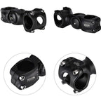 31.8 Adjustable Stem 0-60 Degree Adjustable Handlebar Stem for Most Mountain Bikes and Road Bikes, 110 mm