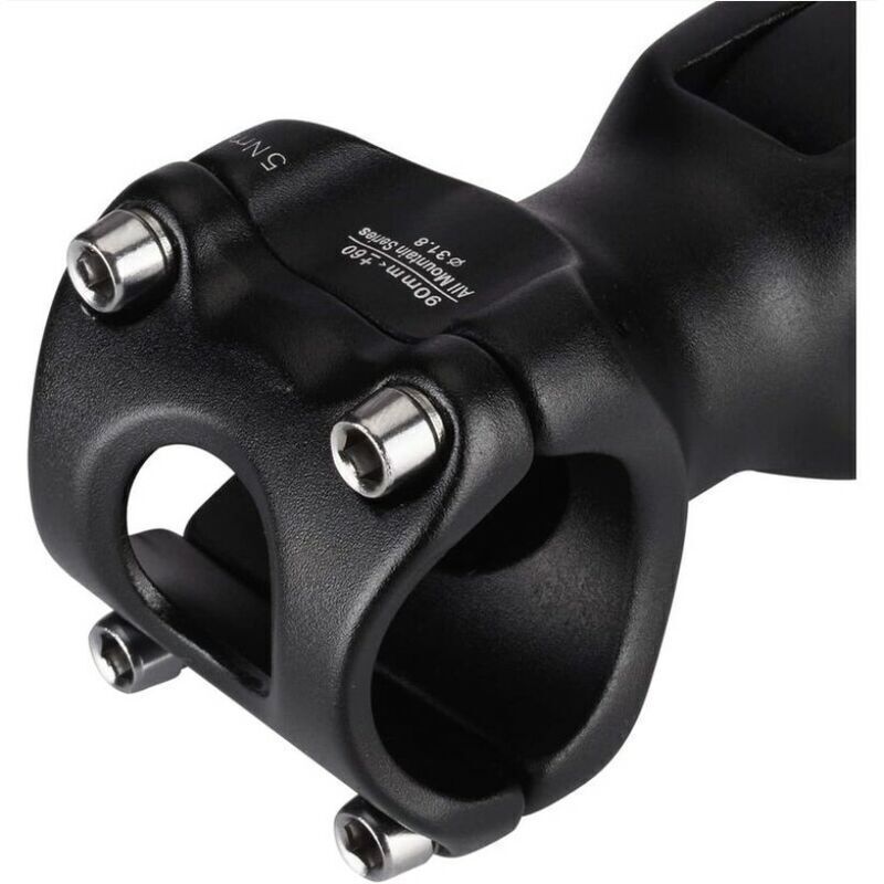 31.8 Adjustable Stem 0-60 Degree Adjustable Handlebar Stem for Most Mountain Bikes and Road Bikes, 110 mm