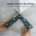 30-180 Degree Angle Measuring Cutting Tool, Precision Aluminum Alloy for Woodworking
