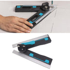30-180 Degree Angle Measuring Cutting Tool, Precision Aluminum Alloy for Woodworking