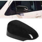Black Side Mirror Cover, Shockproof and Scratch-Resistant for Vehicle, Left Side, 87945 0D909