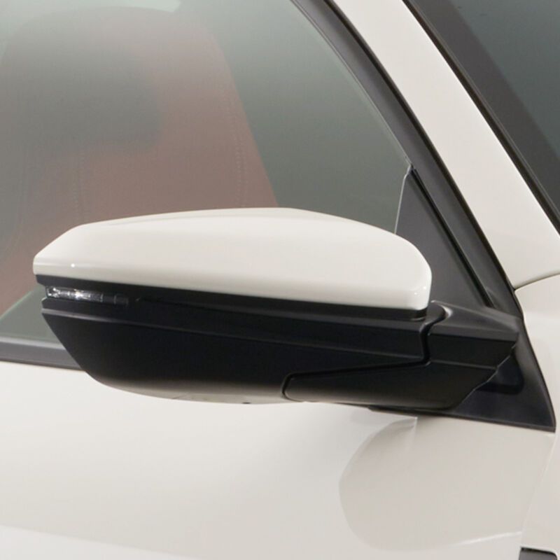 Mirror Cover with Reinforced Anti-Collision Protection and Weatherproof Compatible with Honda Civic 2016-2021 White Right 76201 TBA A11