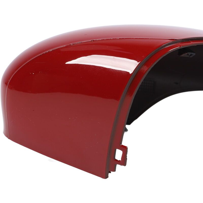 Mirror Cover with Reinforced Protection and Weatherproof ABS Compatible with Fiesta 2008-2017 Red Right, 1594522 8A6117K746CA