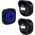 Doorbell with Motion Sensor, Wireless Outdoor Doorbell Kit with Infrared Motion Sensor and Plug-in Receivers and PIR Motion Detector