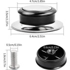 4 Pcs Pan Lid Handle Glass Lid Handle Stainless Steel Pan Lid Caps Handles Universal Pan Lid Handles