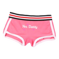 House Of Dasein Yes Daddy Cotton Underwear Boyshorts For Women Comfortable Shorts - Pink - M