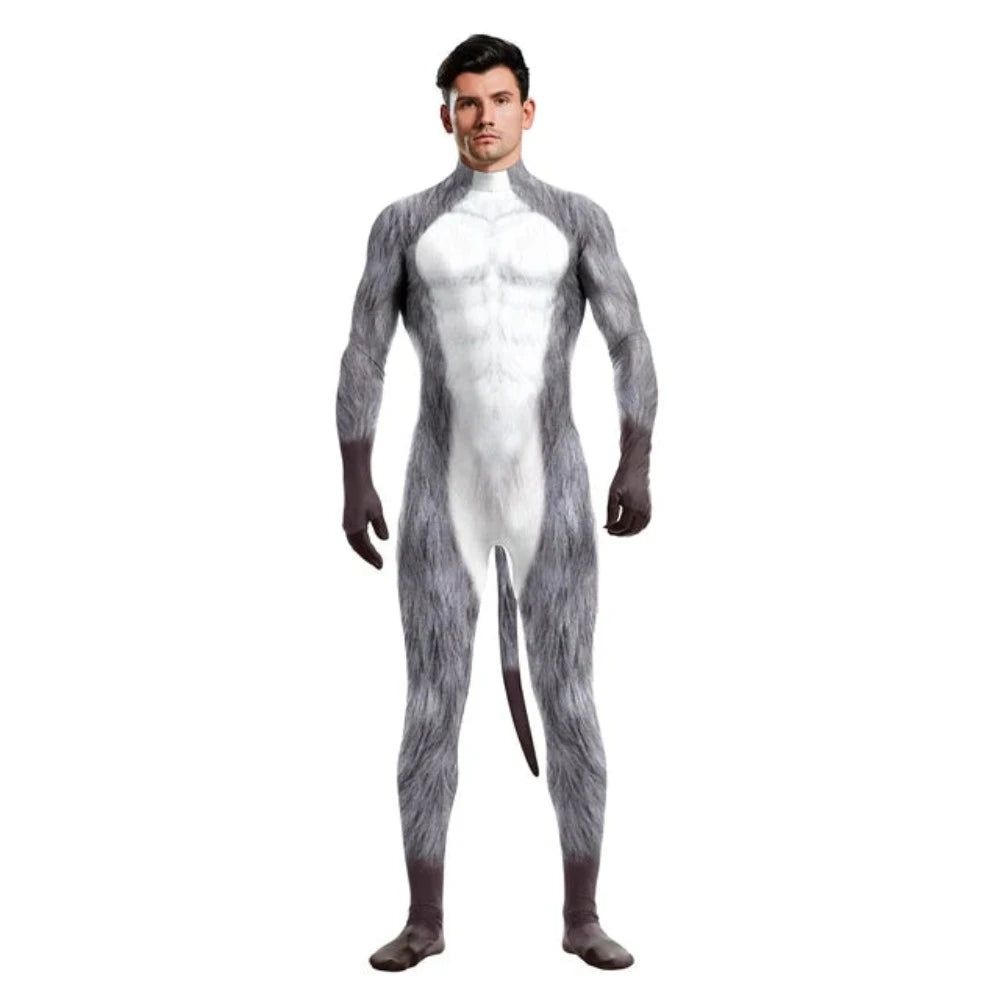 House Of Dasein Halloween Whole Cosplay Costumes Animal Catsuits 3D Printed Jumpsuits Unisex Bodysuit - Xxl - Style 8