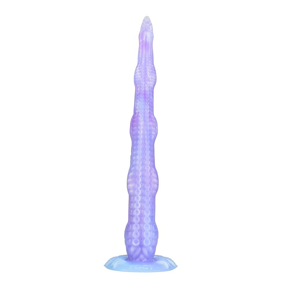 House Of Dasein Pastel Purple Sea Jade Long Tentacle Silicone Dildo - Small