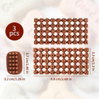 100Pcs Letter Stamps for Pottery Clay Polymer- 3 Styles Alphabet Number Symbols Stamps for Cookie Chocolate - for Cookie Stamp Letters, Baking, Cake Baking Embosser Molds, DIY Embossing,