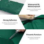 Bubble Mailers 4x8 Inch 50pc Ultramarine Green Shipping Bags, Chic Packaging Bags For Small Business, Colored Padded Mailing Envelopes, Opaque Matte Self Seal Bubble Poly Mailers Bulk #000