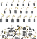 80Pcs Electric Motor Carbon Brushes Set, 20 Different Models Carbons Brushes, Carbon Brush Replacement for Carbons Brush Motor Maintenance
