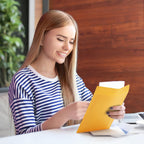 Kraft Bubble Mailers 4x8 Inch 50 Pack Yellow Padded Envelopes #000 Small Business Mailing Packages Self Sealing Tear Resistant Boutique Bulk Mail Shipping Bags Bubble Mailers