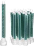 Epoxy Mixing Nozzle, Static Mixing Nozzle Tip for Adhesive Cartridges, Pack of 20