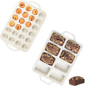 Mini Cupcake Pans, Mini Loaf Pan, Easy to Handle for Baking Mini Muffins, Mini Cupcakes, Mini Egg Bites, Mini Bread, Mini Loaf, Mini Meatloaf