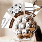 Tea Ball Tea Infer for Loose Leaf Tea, 304 Stainless Steel Fine Mesh Tea Strainer with 2 Styles (Spring Handle & Chain Hook), Reable Tea Steeper for Tea Lovers (1 PCS Spring Handle)