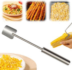 Easy Clean Corn Cob Peeler, 2025 Upgraded Stainless Steel Corn Stripper for Corn on the Cob, Fast and Safe, Suitable for Home Kitchens, Restaurant Chefs, Outdoor Dining Enthusiasts (1 pcs)