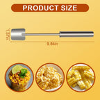 Easy Clean Corn Cob Peeler, 2025 Upgraded Stainless Steel Corn Stripper for Corn on the Cob, Fast and Safe, Suitable for Home Kitchens, Restaurant Chefs, Outdoor Dining Enthusiasts (1 pcs)