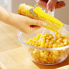 Easy Clean Corn Cob Peeler, 2025 Upgraded Stainless Steel Corn Stripper for Corn on the Cob, Fast and Safe, Suitable for Home Kitchens, Restaurant Chefs, Outdoor Dining Enthusiasts (1 pcs)