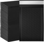 Bubble Mailers, 4x7 Inch Padded Bubble Mailers Pack of 100 Bubble Envelopes Opaque Self Seal Adhesive Waterproof Bags for Shipping and Packaging (Black, 4x7-100Pc)