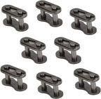 #420 Chain Master Link Carbon Steel Heavy Duty for 50cc 70cc 90cc 110cc 125cc Dirt Bike Quad Buggy Mini Bike Pit ATV Scooter 8pcs